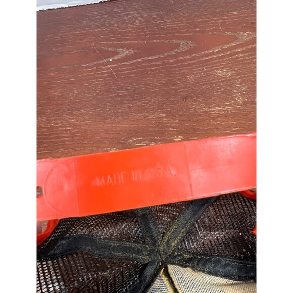 Vintage 3 Stripe Faster From Foster Rabbit Snapback Trucker Hat X3 - Picture 5 of 5